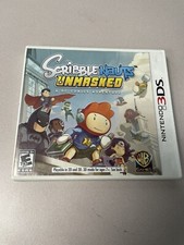 Scribblenauts Unmasked: A DC Comics Adventure (Nintendo 3DS, 2013) No Manual