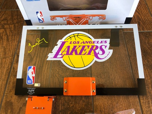 James Worthy Autographed Mini Basketball Backboard Los Angeles Lakers Steiner - 第 2/7 張圖片