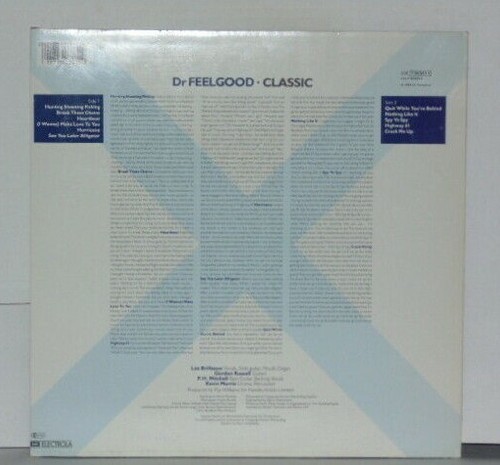 DR. FEELGOOD Classic LP VG+ Plays Well EMI Electrola 0387903831 Pub Rock - Picture 3 of 3