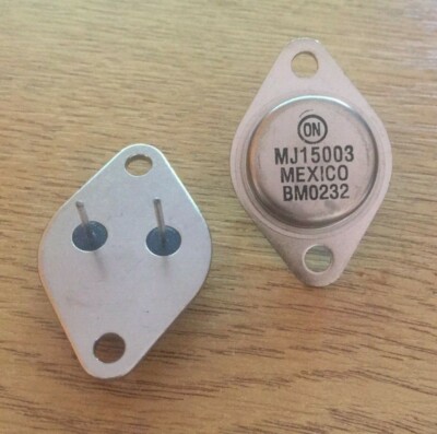 MJ15003 Transistor NPN 140 V 20 A TO3 Z3076 MJ15003 Transistor NPN 140 V 20 A TO3 Z3076