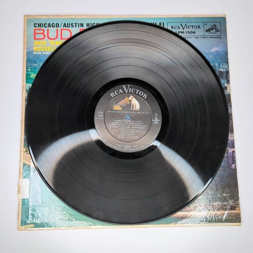 Bud Freeman Chicago/Austin High School Jazz in Hi-Fi Vinyl LP OG MONO - Foto 4 di 5