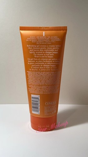 Clinique Happy Perfumed Body Wash 6.7 Oz. / 200mL NEW - Bild 2 von 2