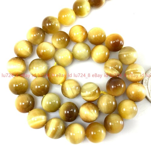 Natural Gemstone Round Loose Beads 4mm 6mm 8mm 10mm 12mm 15" Bulk Lot Wholesale - Picture 99 of 112