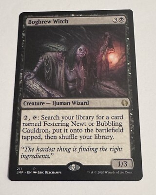 Magic the Gathering MTG Bogbrew Witch (211) Jumpstart NM | eBay