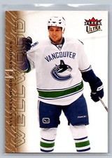 2009-10 Kyle Wellwood Fleer Ultra Gold Medallion #154