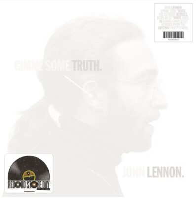 JOHN LENNON Gimme Some Truth 9x10'' BOX SET - RSD White Vinyl! #958/1500
