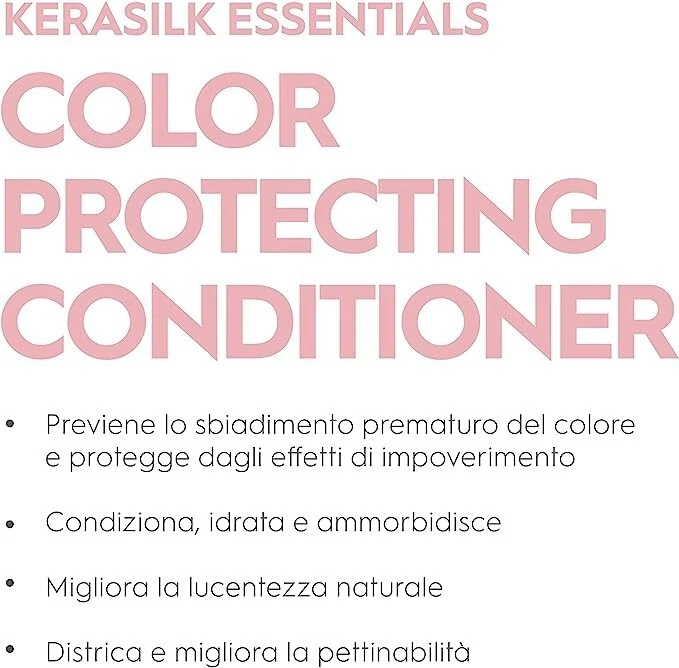 KERASILK GOLDWELL BALSAMO PROTETTIVO PER CAPELLI COLORATI 750 ML - Imagen 3 de 4