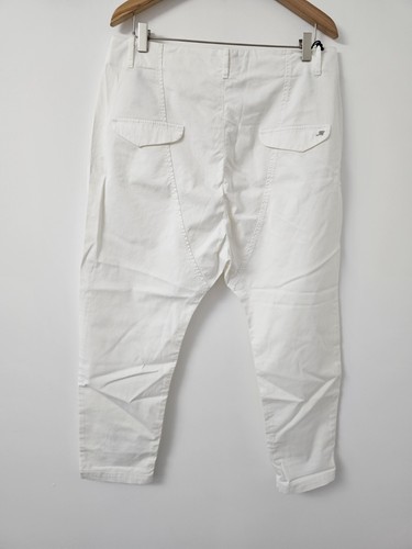 Mason’s Jogger Chino Hose Größe 46 UK14 Weiß Damen Malibu Relaxed - Bild 6 von 12