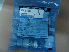 1Bag/2pcs New SMC KSH12-04S KSH1204S Fittings Free Shipping #SM