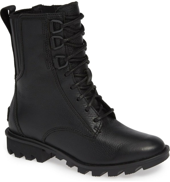 sorel women's phoenix lace up boots