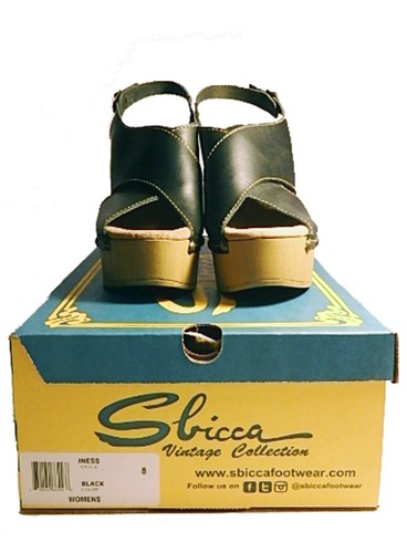 NEW - SBICCA - Vintage Collection - "Iness"  Platform Sandals - SZ 8 - Picture 6 of 8