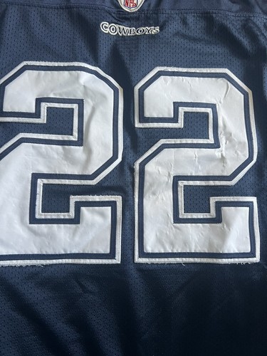 100% Authentic Emmitt Smith Dallas Cowboys Reebok Jersey 52 2XL VTG Throwback - Picture 2 of 8