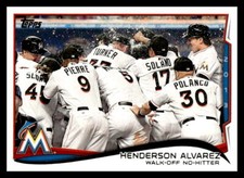 2014 Topps #132 Henderson Alvarez   Miami Marlins