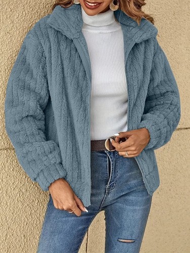 Cozy zip-up hoodie for women - Picture 33 of 36