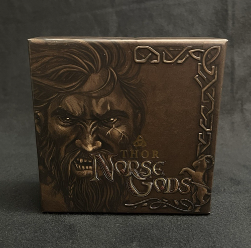 2016 P the Norse Gods Thor HIGH RELIEF ANTIQUED 2 Oz Silber 2 $ Münze - Bild 10 von 16
