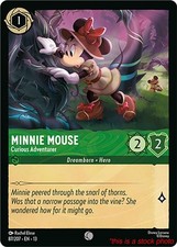 Minnie Mouse - Curious Adventurer Lorcana TCG 13 - 87/204 Normal