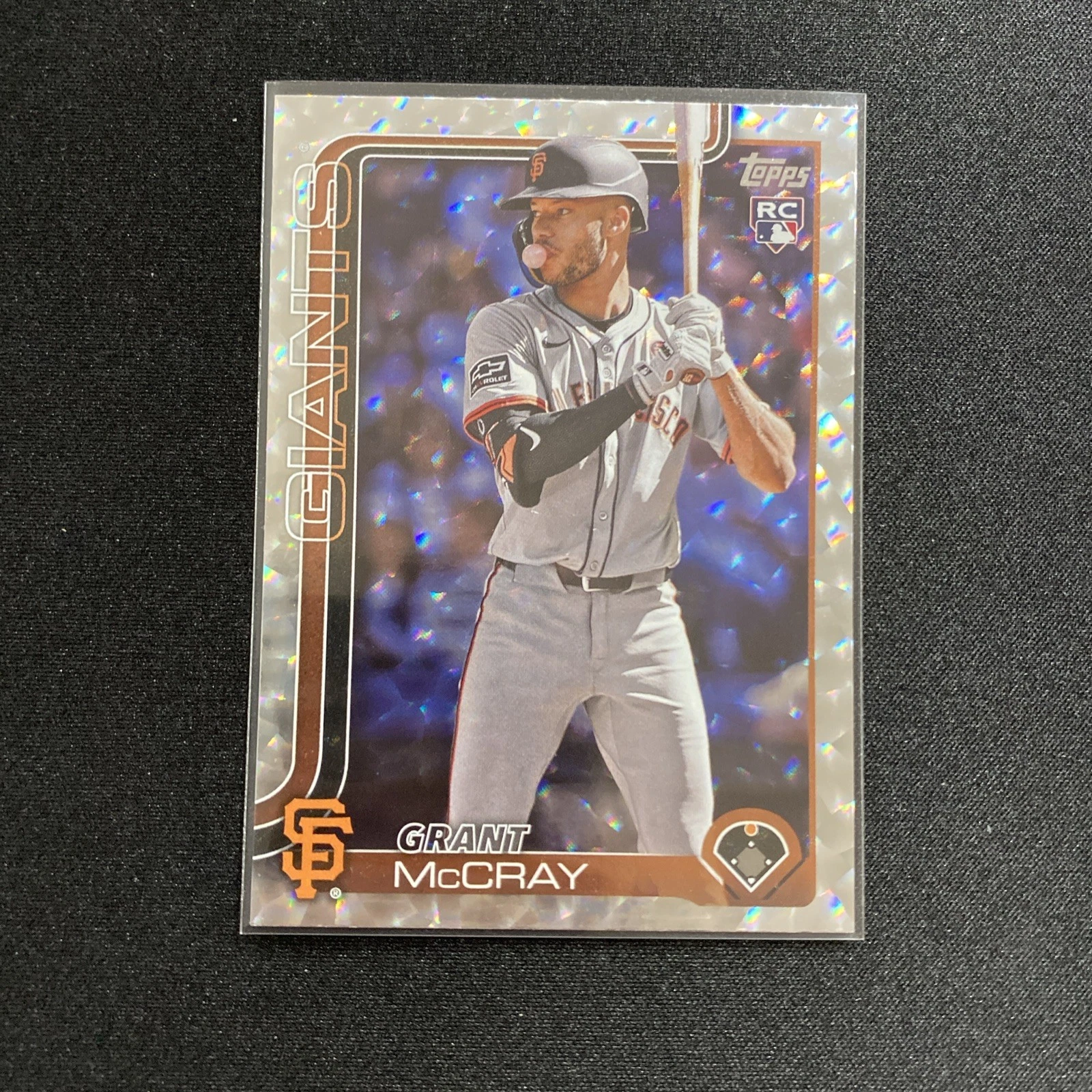 2025 Topps Series 1 - Grant McCray #213 Diamante Foil (RC)