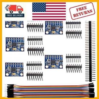 5PCS MPU-6050 3 Axis Gyroscope Accelerometer Sensor for Arduino Projects