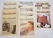 Woodsmith Magazines 11 Issues Notes From The Shop 9bs