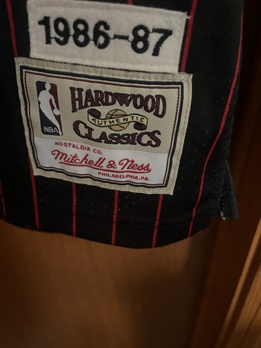 Vtg 100% Authentic Michael Jordan Mitchell & Ness 86 87 Bulls Jersey Size 60 Men - Picture 3 of 8