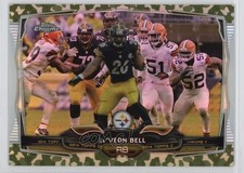 2014 Topps Chrome STS Camo Refractor 179/499 Le'Veon Bell #50 d0c