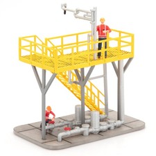 BLD MENARDS O SCALE TANK CAR LOADING PLATFORM