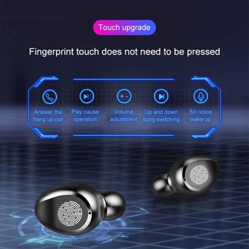 Auriculares Intrauditivos Bluetooth 5.0 Auriculares Inalámbricos Auriculares Deportivos Sonido Premium - Imagen 4 de 10