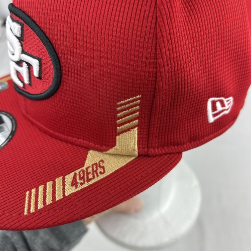 Gorra New Era 9Fifty NFL San Francisco 49ers Snapback - Talla M/L - Nueva con pegatinas - Imagen 4 de 10