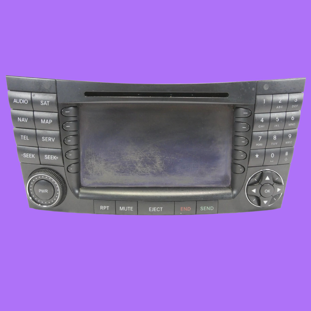 🟩03-08 Mercedes W211 E55 AMG E320 CLS500 Radio Navigation Head Unit A2118202397