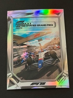 2025 Topps Chrome Formula 1 F1 United States Grand Prix Diamond Drives #F175-8