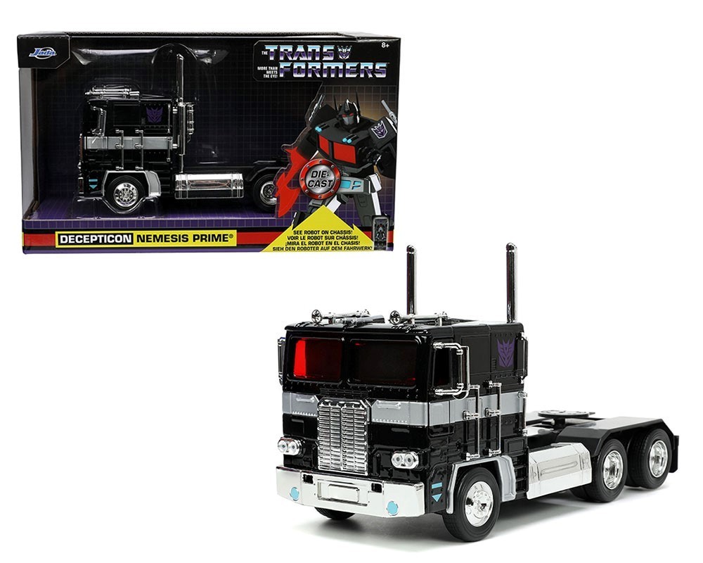 TRANSFORMERS OPTIMUS PRIME ミニカー　1/24 TRANSFORMERS 5 OPTIMUS PRIME TRUCK 1/24 SCALE DIECAST CAR BY