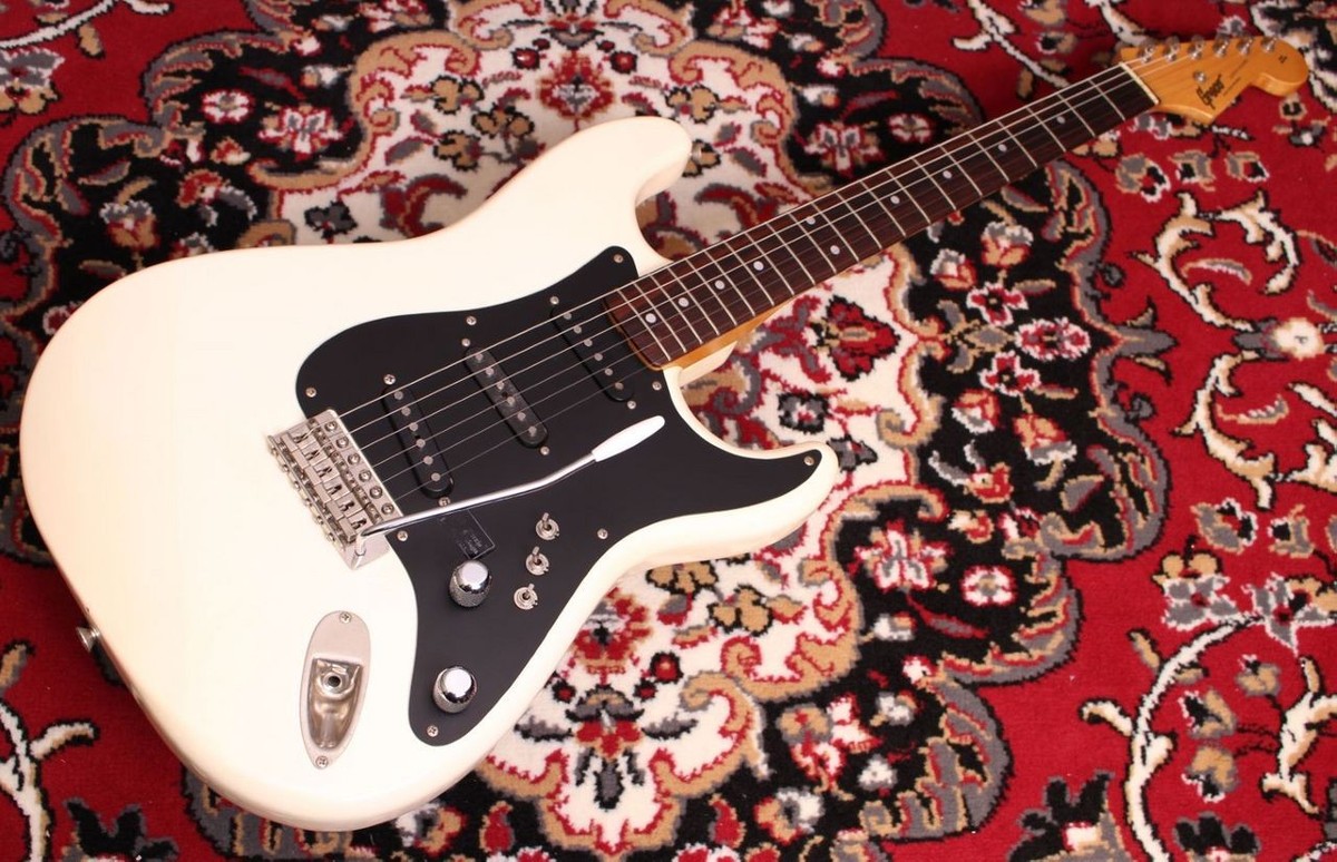 Greco Super Sound SE800J 1979 ST type White Electric Guitar Used