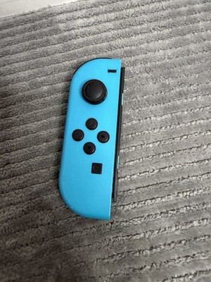 Official Nintendo Switch Joy-Con - Left Neon Blue HAC-015 , Tested and works!!