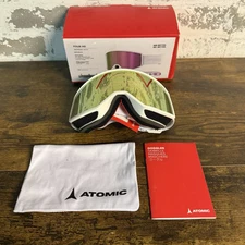 NEW - Atomic - Four HD - White - Medium Fit Snowboard Goggles