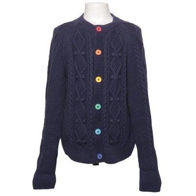 Little Bird, Strickjacke, Unisex (Kinder), Größe: 140, Blau, Baumwolle #9BN