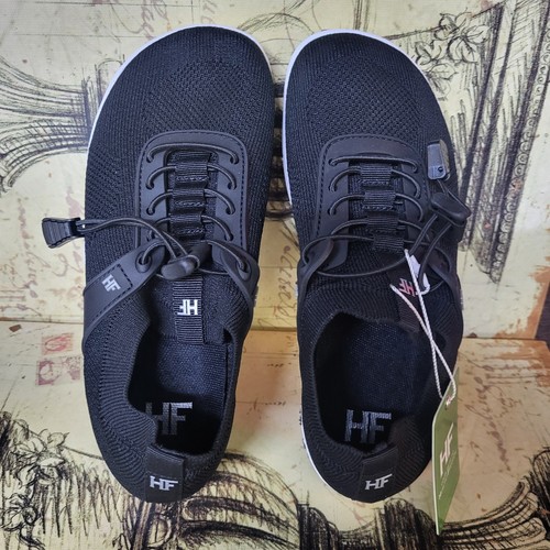 Sz 6 (EU 36) HF Theora Pro Ergo Support Black Barefoot Shoes Wmns New Non-slip - Picture 7 of 9