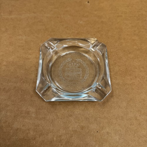 VTG Marketing Ashtray Glass Square MCM Best Western Motels