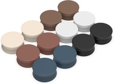 12 Pairs Strong Hijab Magnets, Thin Pinless Magnetic Hijab Pins for Scarf, Shirt