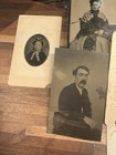 Lot Of 18 Tin Type Photos In Beautiful Album - 1880s — photo 7