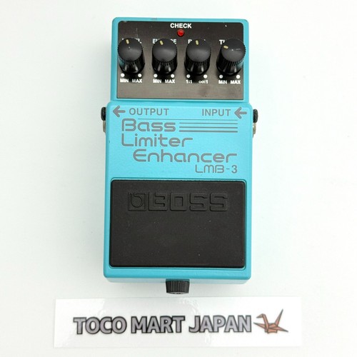 Boss LMB-3 Bass Limiter Enhancer Guitar Effect Pedal w/ box , manual #0053 - Picture 4 of 14
