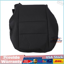 For 2008-15 Mercedes Benz Glk250 Glk350 Driver Bottom Leather Seat Cover Black