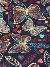 snuggle flannel fabric- 1 Yard 20 Lot butterflies