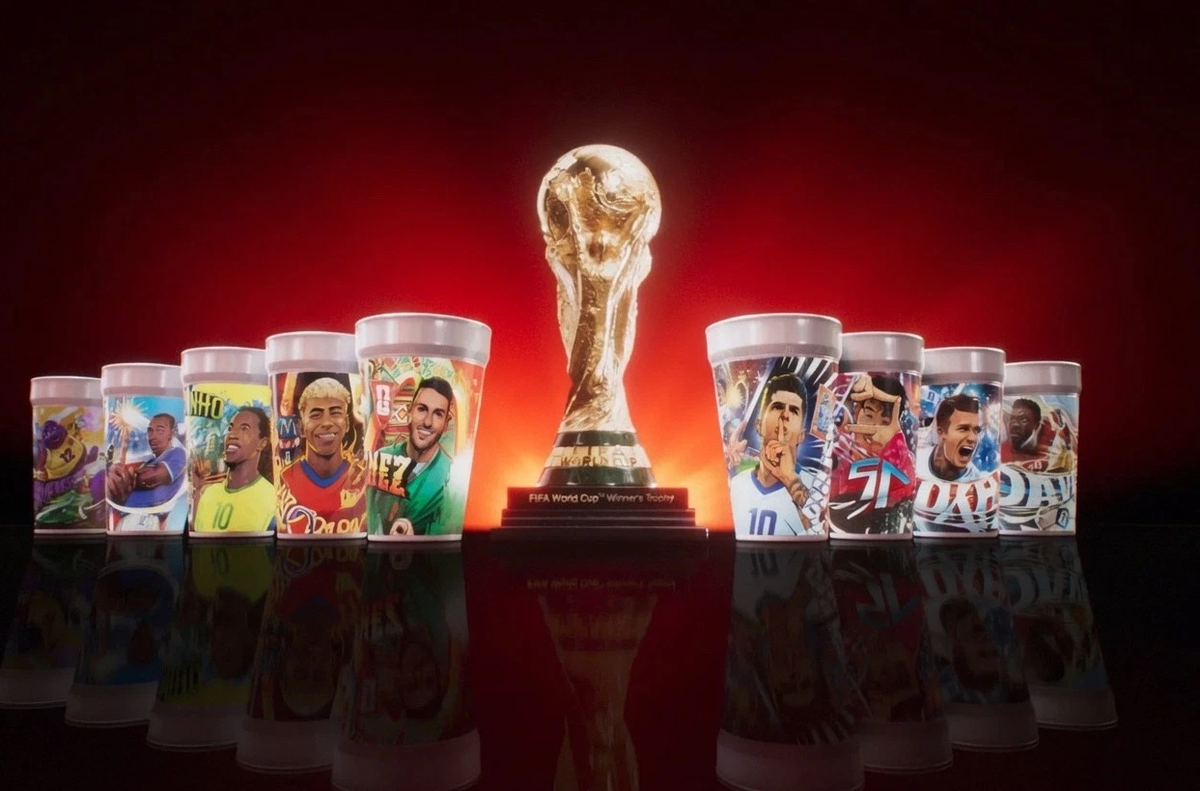 2026 McDONALD'S Fifa World Cup Collector Edition Cups Or Set