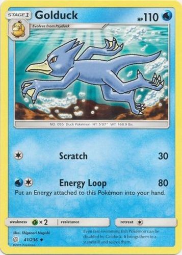 Golduck - 41/236 - Uncommon - Near Mint - Cosmic Eclipse