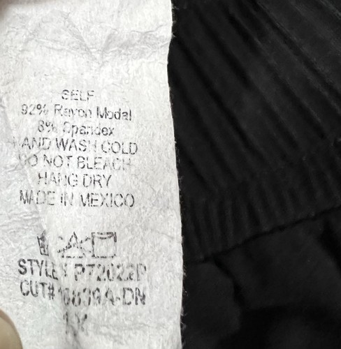 Weiße Birke schwarze Damenhose mit Taschen Größe 1X - Bild 6 von 13