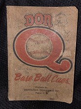 Don Q, Baseball Cues. Temporada De Beisbol Prof. De Puerto Rico 1965 .No. 21.