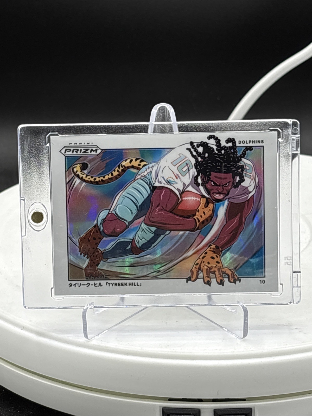 TYREEK HILL 2024 PANINI PRIZM #M-TH HORIZONTAL MANGA PRIZMS SSP DOLPHINS