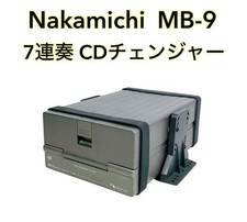 NAKAMICHI MB-9 7-DISC CD CHANGER VINTAGE AUDIO AS IS
