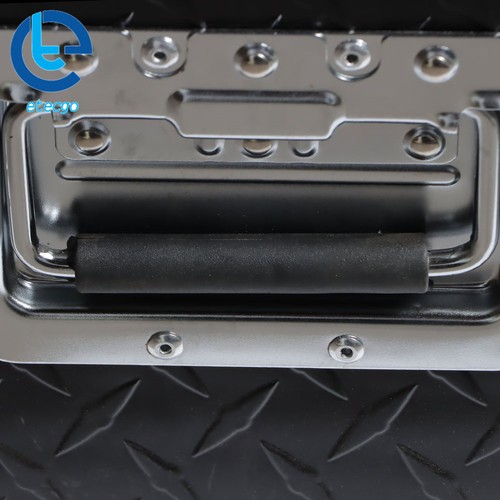 30" x13" x10" Black Aluminum Tool Box for Trailer Truck Pickup Truck Bed Storag - Picture 9 of 15