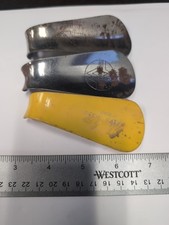 metal/ Plastic shoe horns vintage antique
